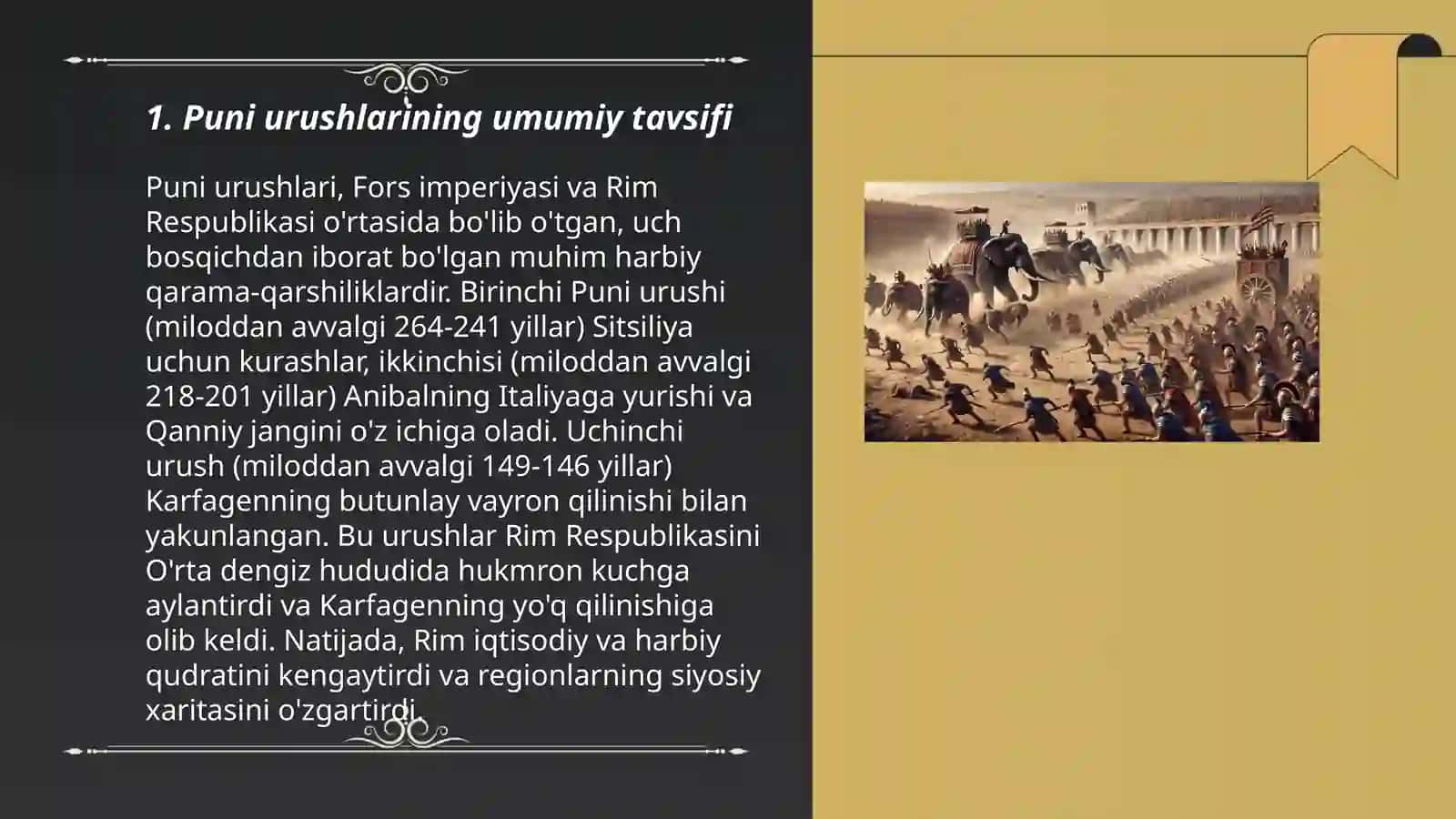 Puni urushlari rasmlari bilan 3