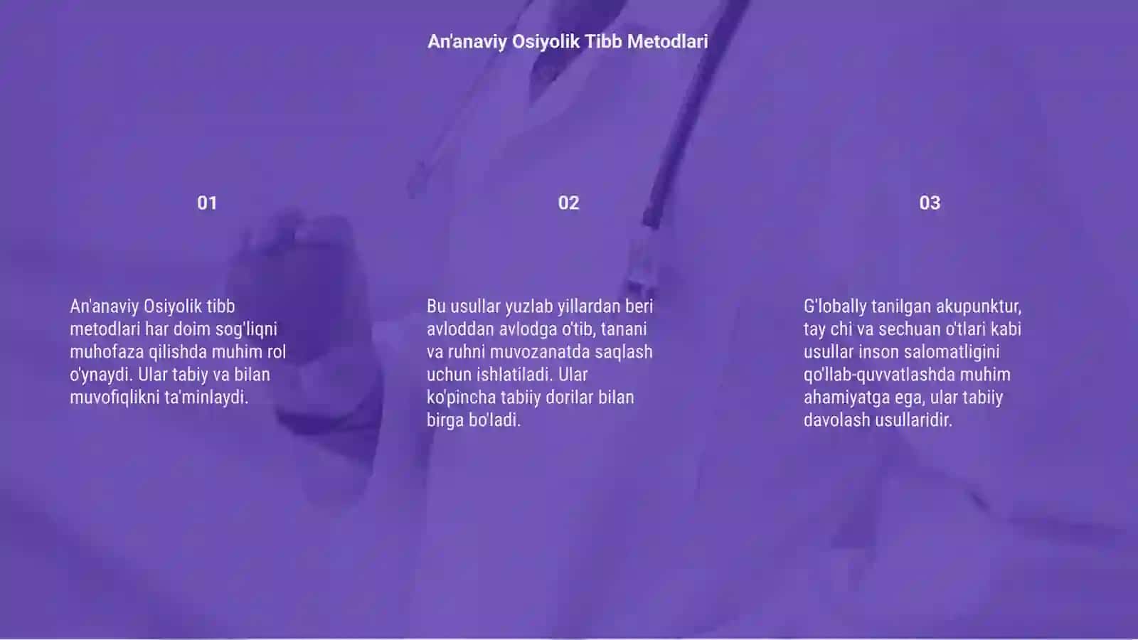 An'anaviy Osiyolik Tibb Metodlari 3