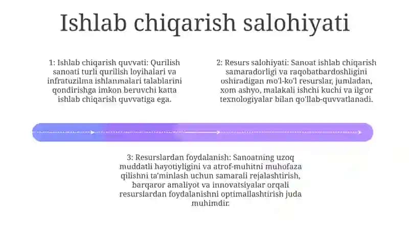 Qurilish Industriyasining Ishlab Chiqarish Va Resurs Salohiyati Va Undan Oqilona Foydalanish Yo'Llari 3