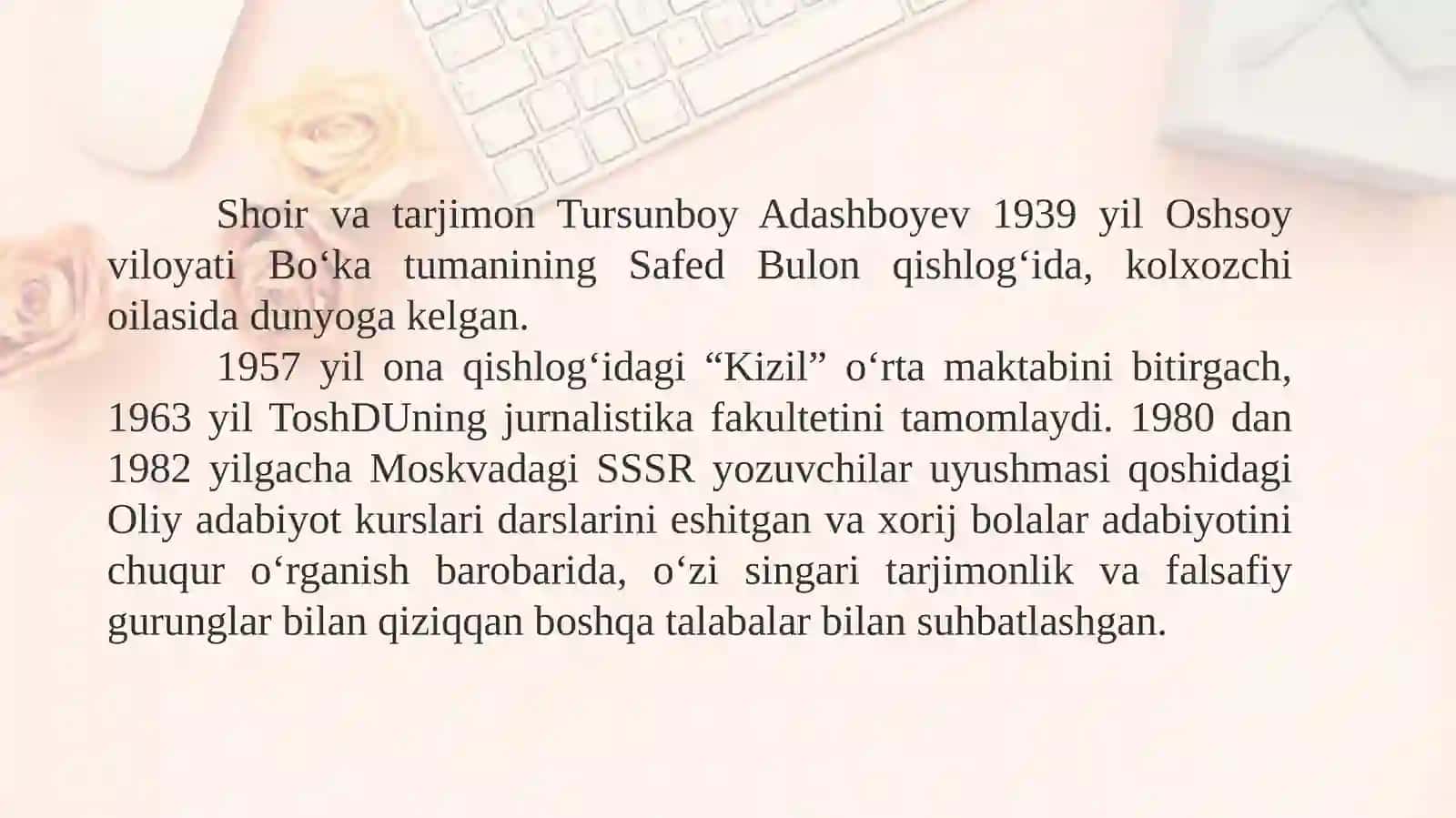 Tursunboy Adashboyev hayoti va ijodi 3
