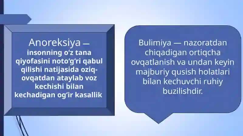 Anoreksiya. Bulimiya 3