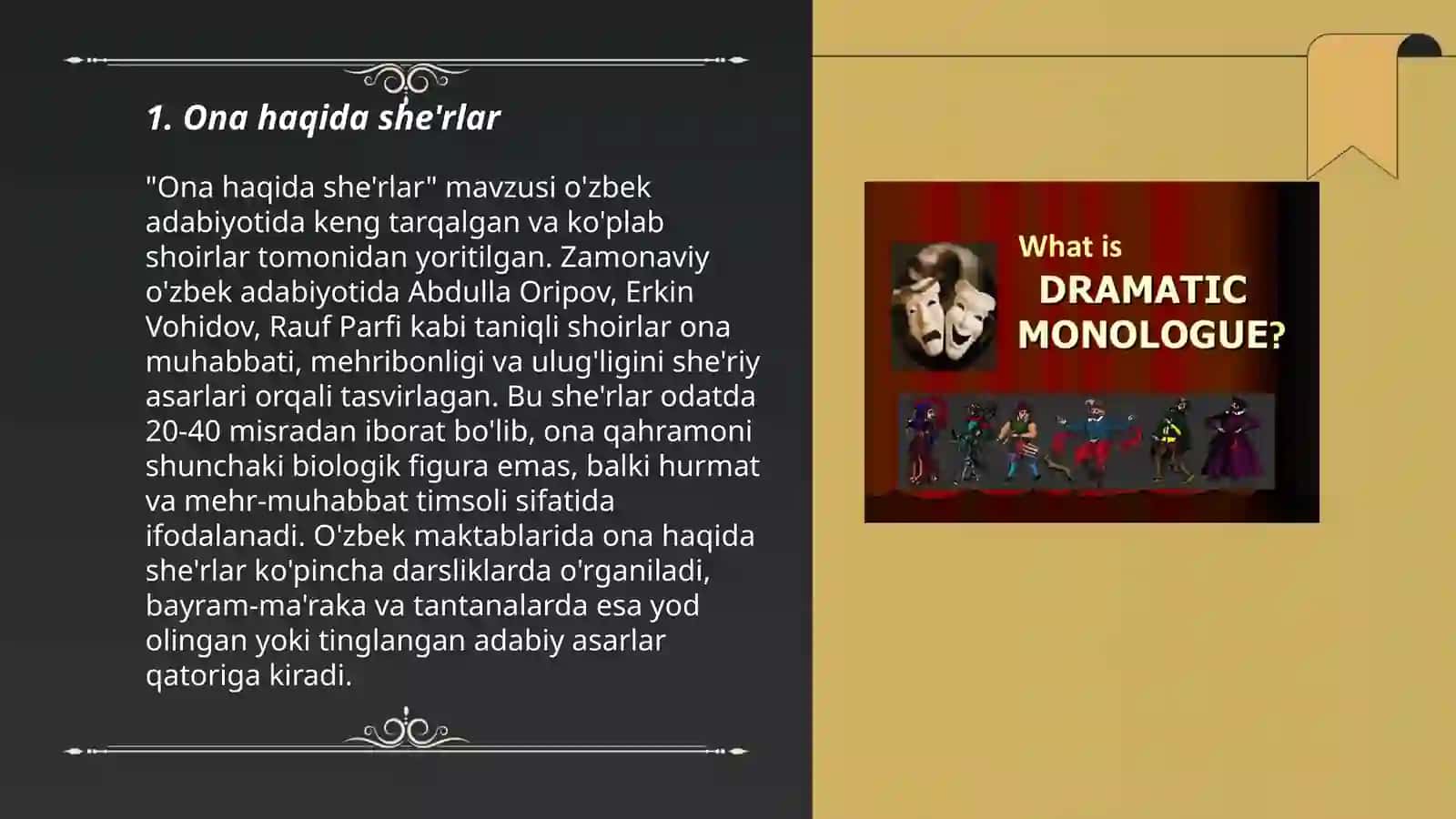 Ona haqida she'rlar 3