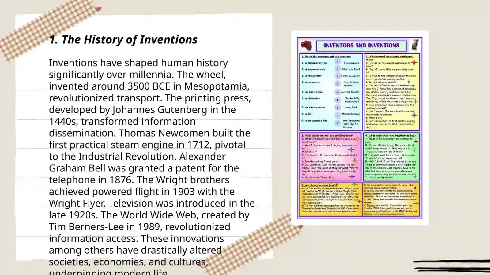 Inventions 3