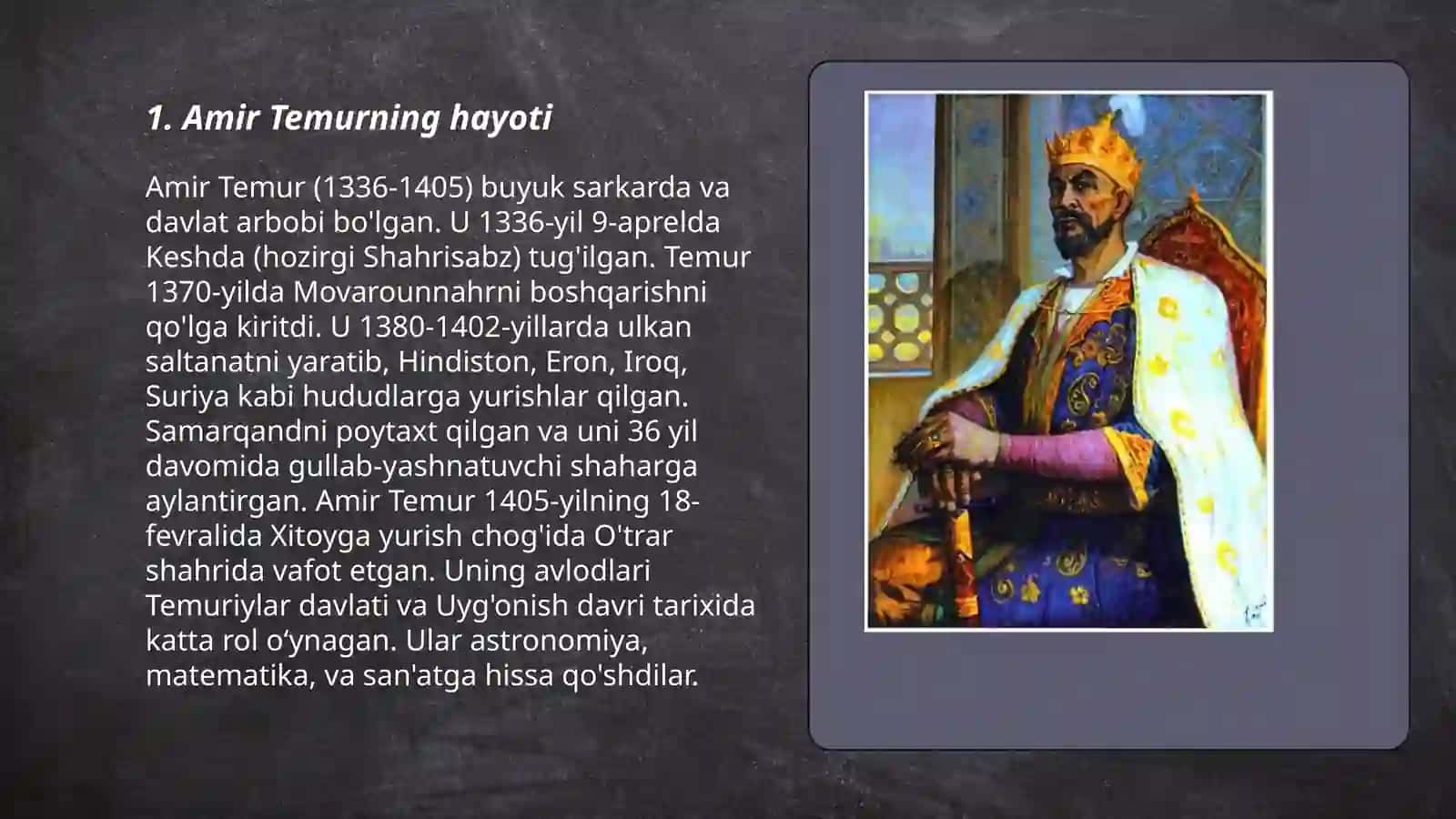 Amir Temur 3