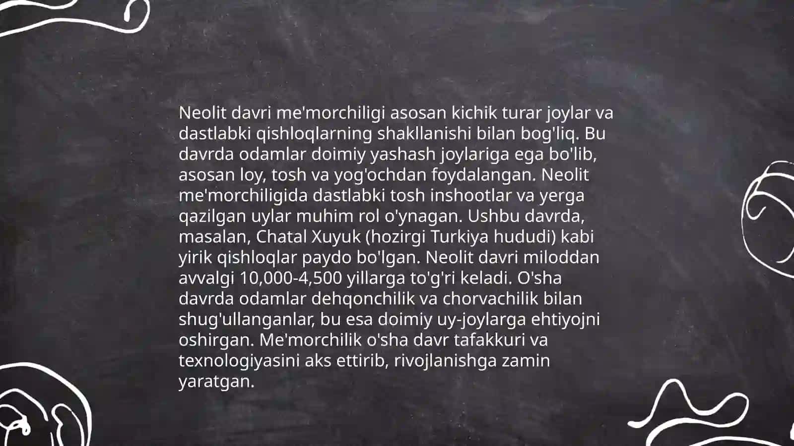 Neolit davri yodgorliklari 3