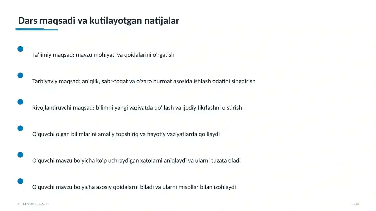 Fitnes va mustaqil mashg'ulot rejasi (11-sinf) 3