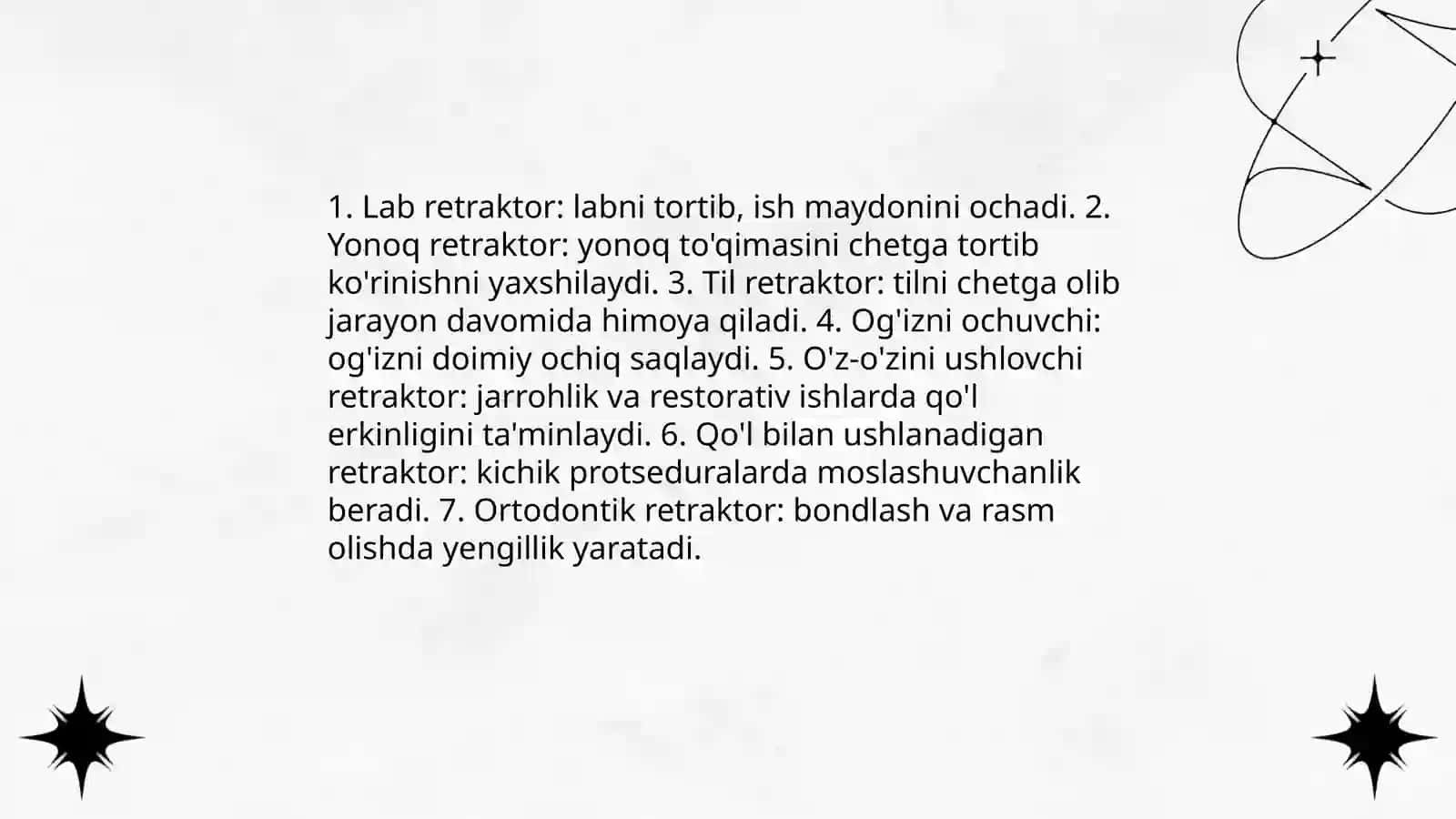 Retraktorlar 3