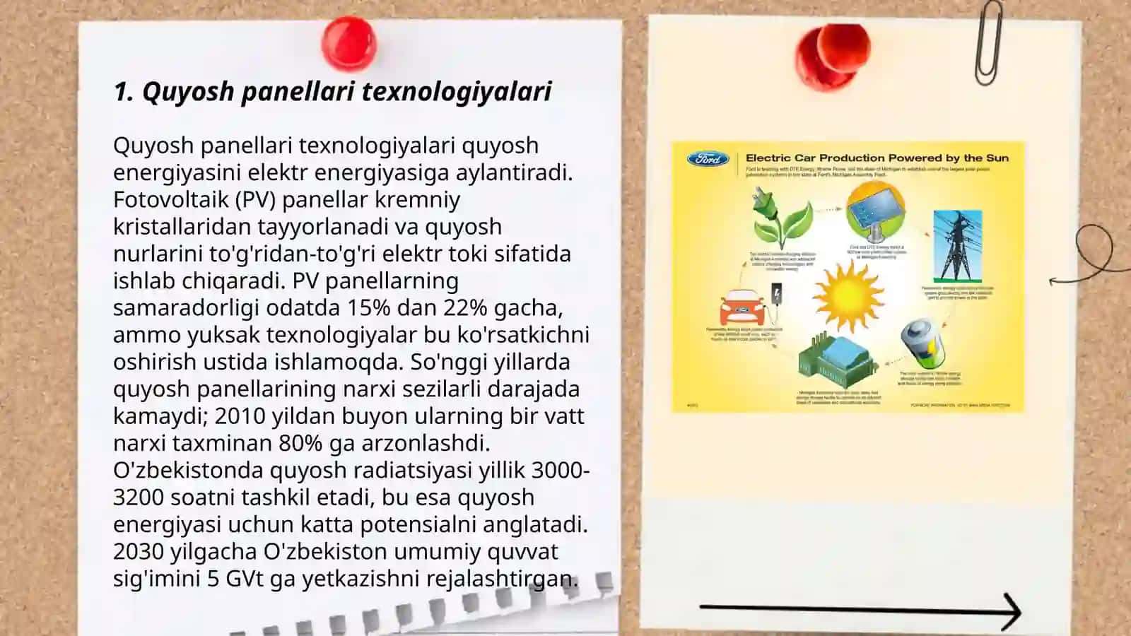 Quyosh energiyasidan foydalanish 3