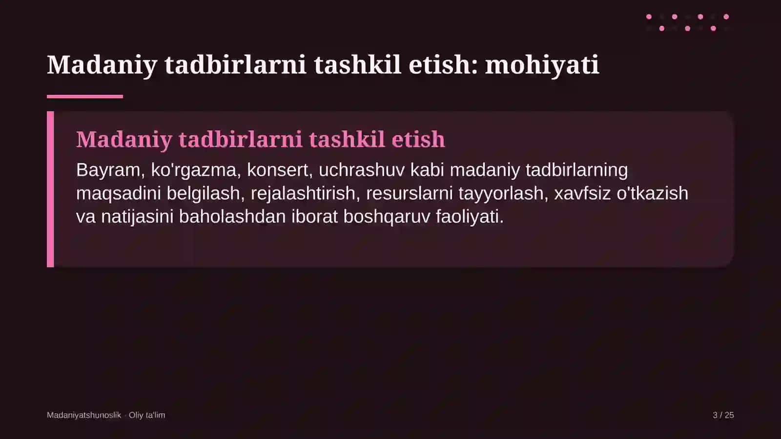 Etnoturizmda madaniy tadbirlarni tashkil etish 3