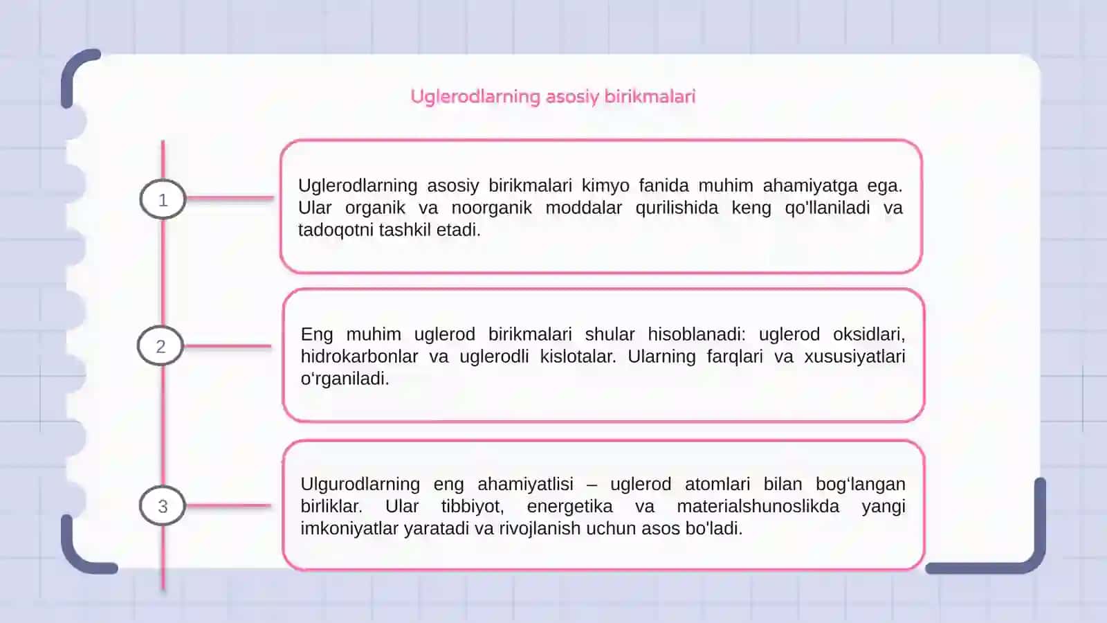 Uglerodlarning eng ahamiyatli birikmalari 3