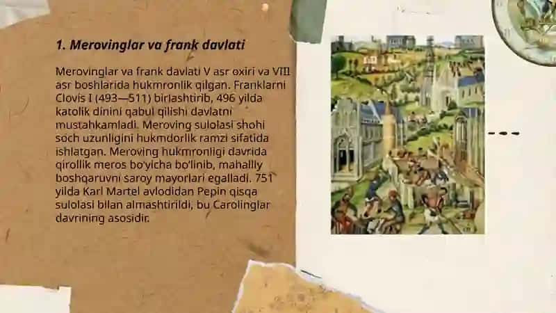 Merovinglar va frank davlati 3
