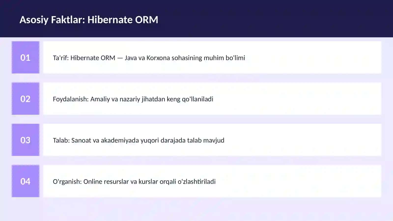 Hibernate ORM 3