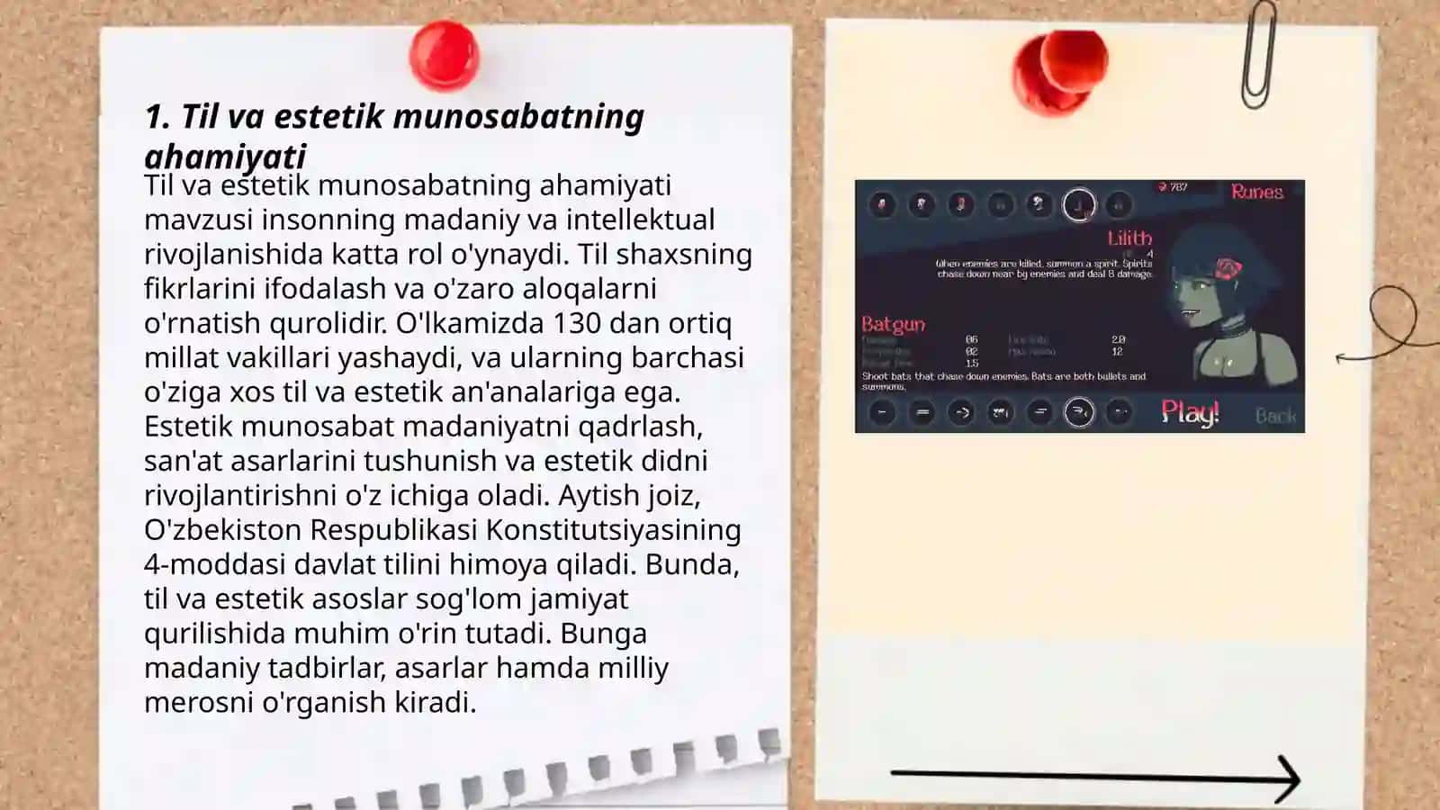 Til va estetik munosabat 3
