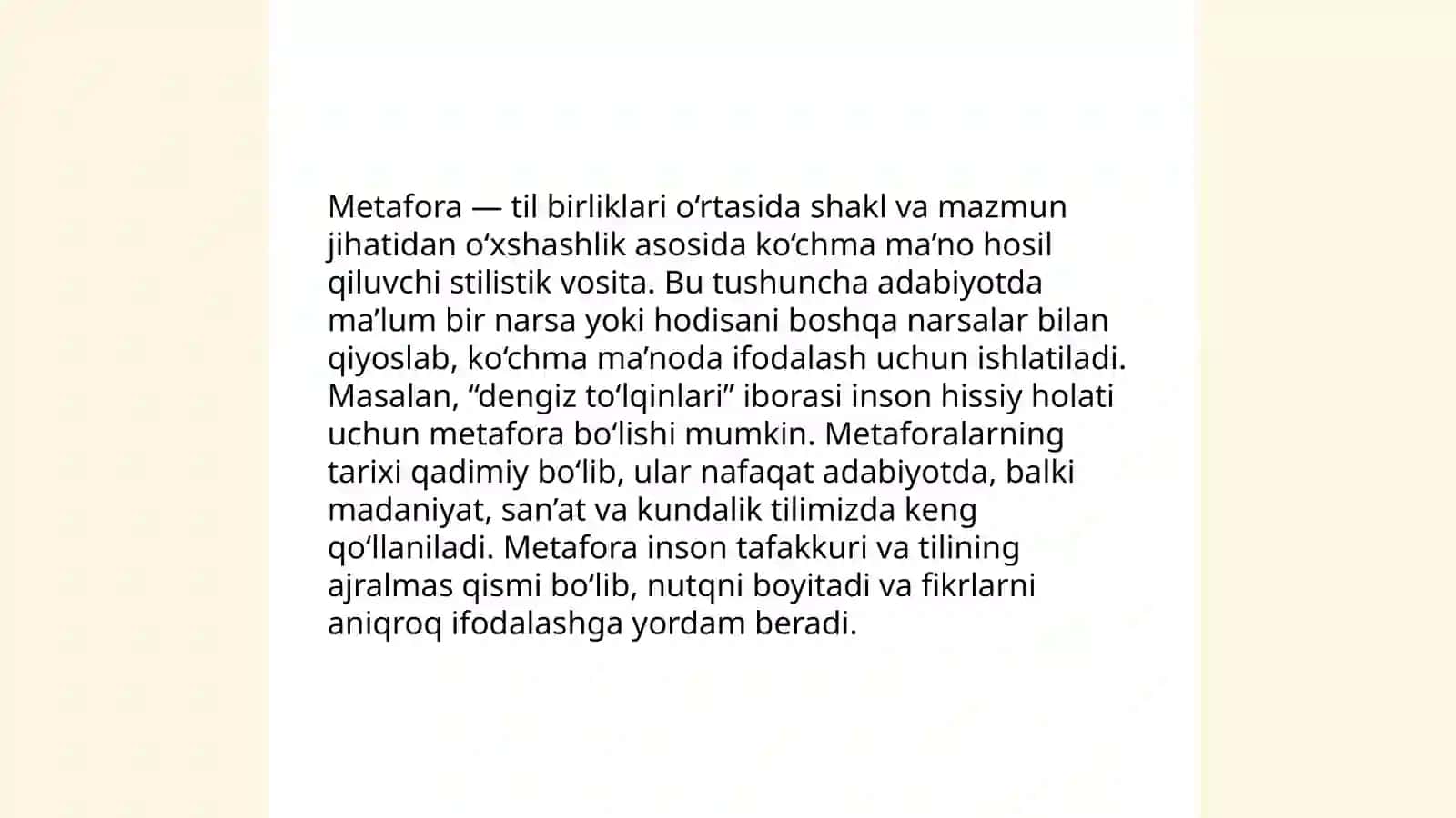 Ko'chma ma'no turlari 3