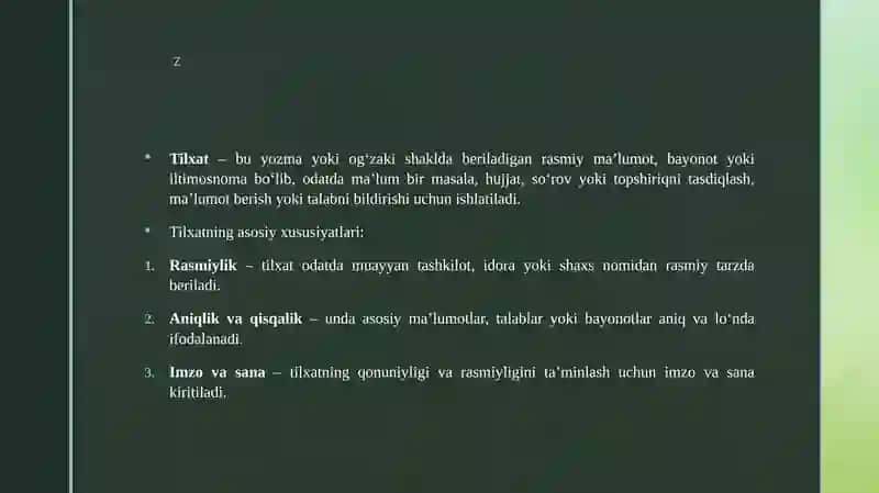 Tilxat haqida tushuncha 3