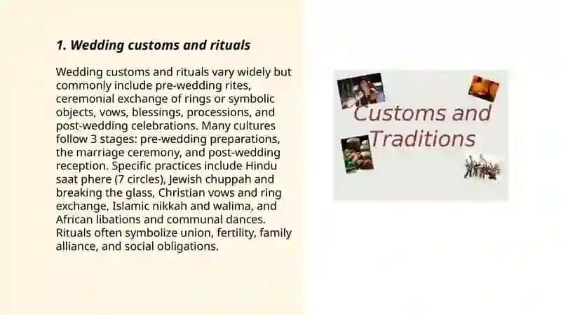 Customs and traditions 3