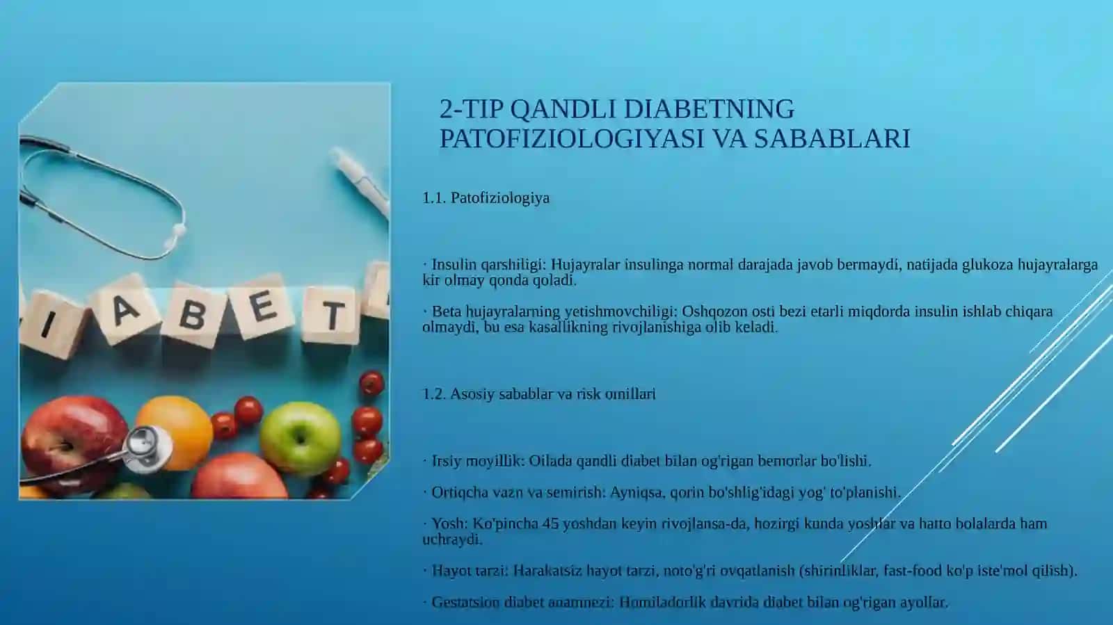 2-tip qandli diabet 3