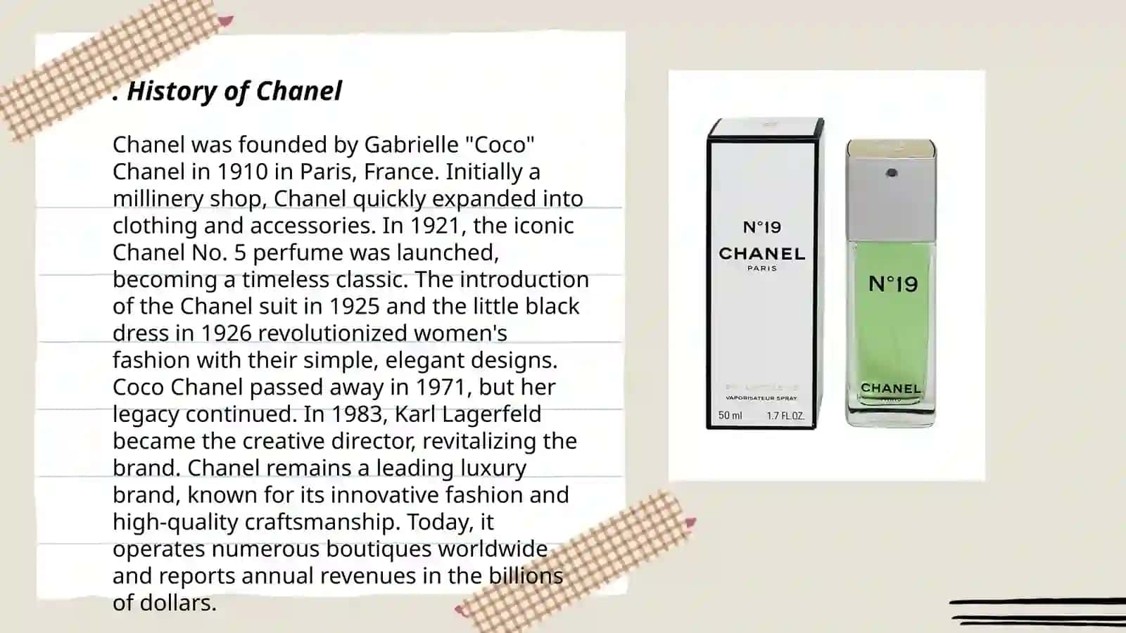History of Chanel 3