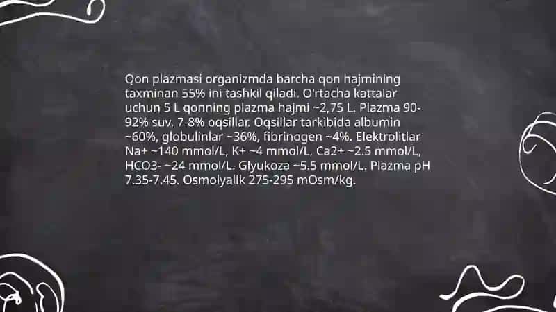 Qonning tarkibi 3