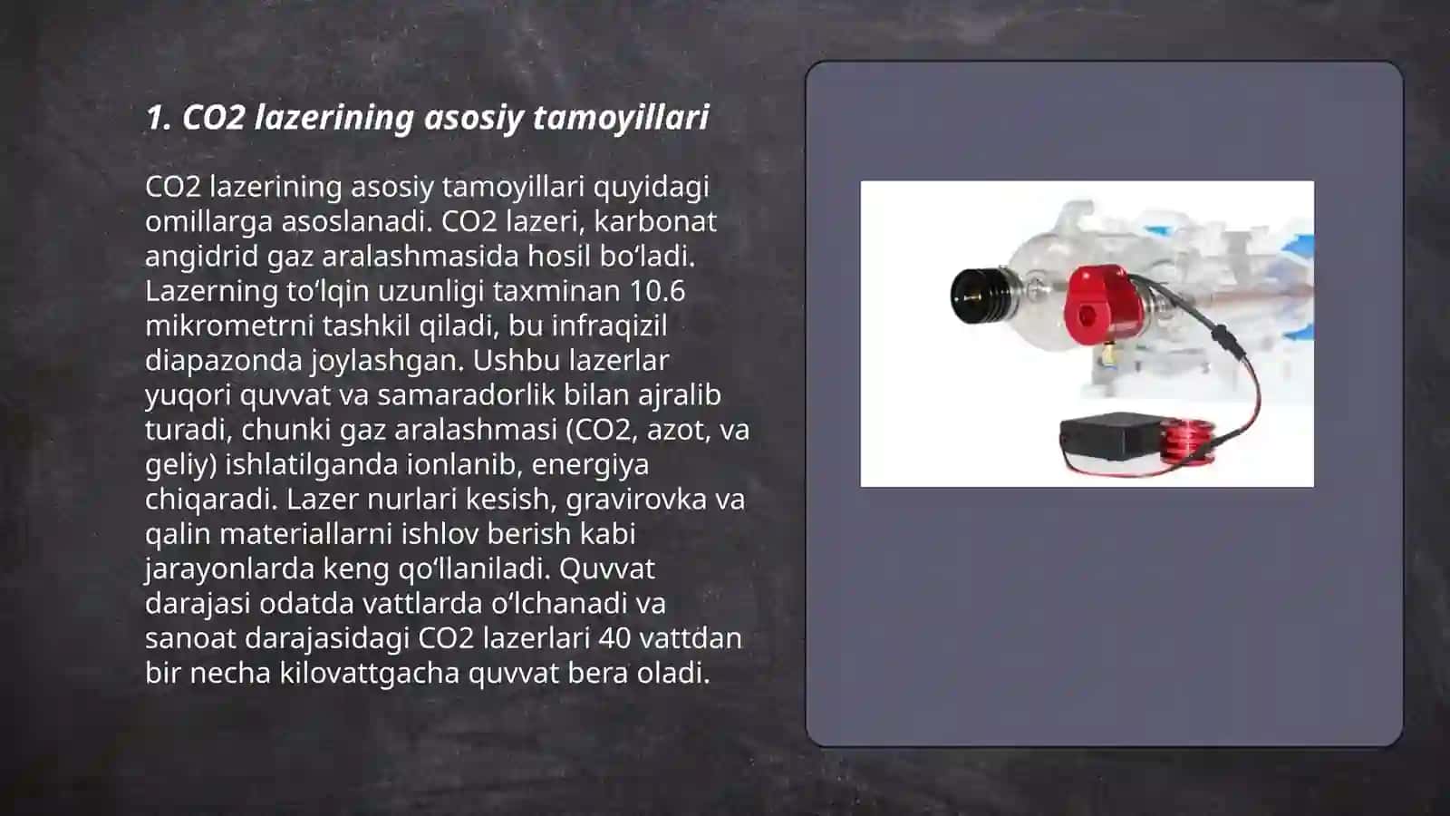 CO2 lazer 3