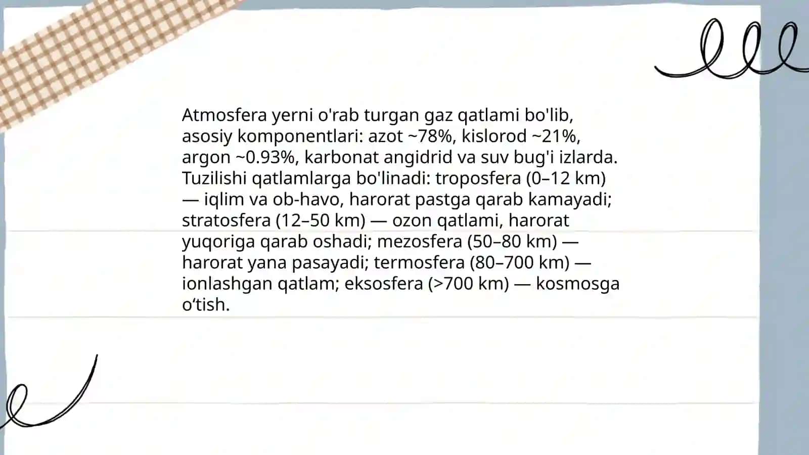 Atmosfera 3