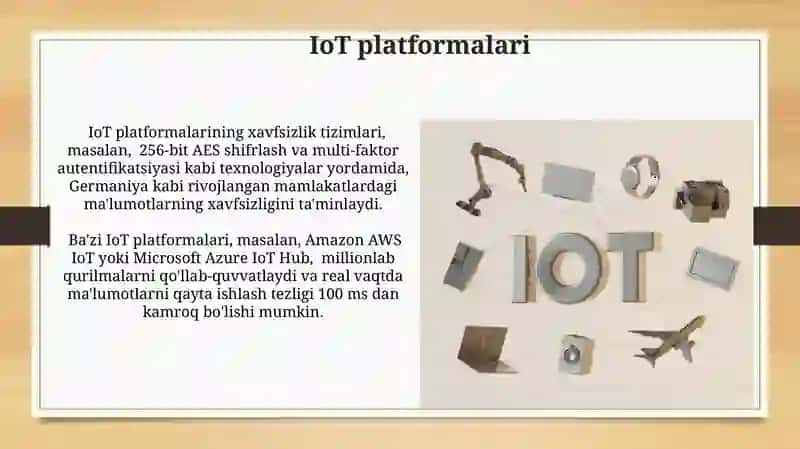IoT platformalari 3