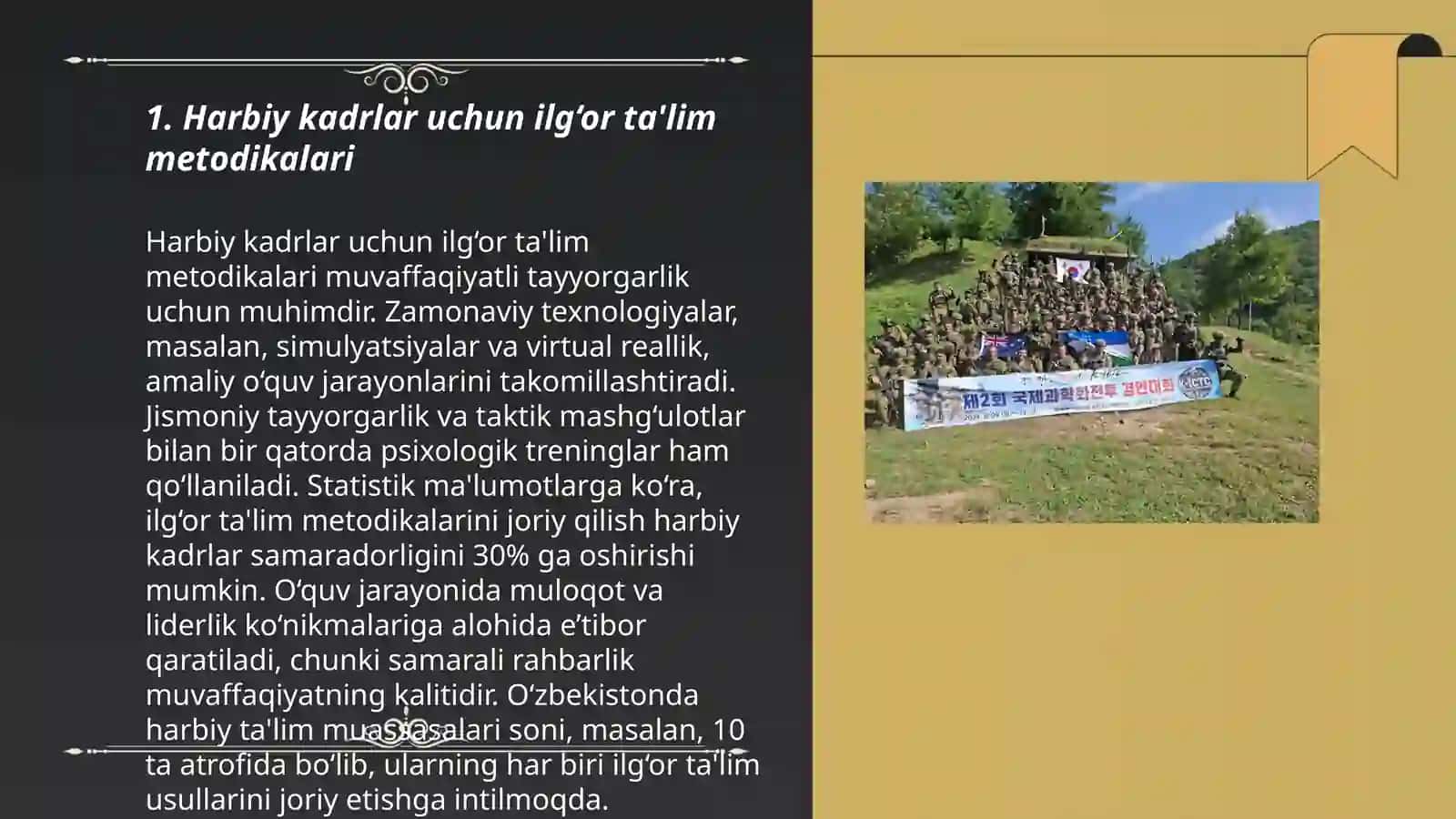 Harbiy Ta'lim Metodikalari 3