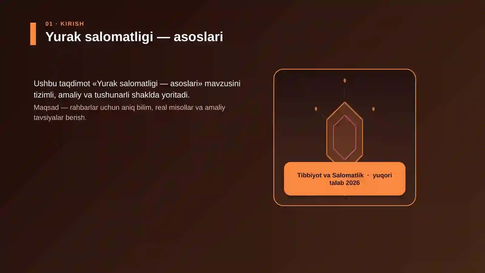 Yurak salomatligi — asoslari 3