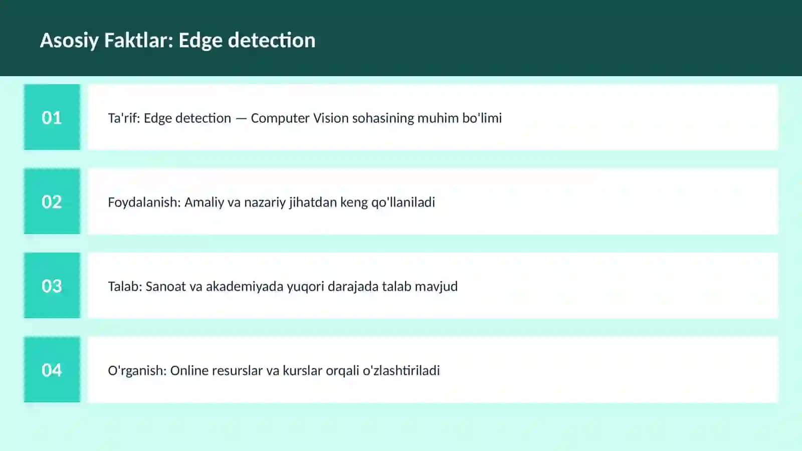 Edge detection 3