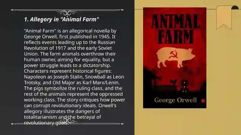 Animal farm "George Orwell" 3