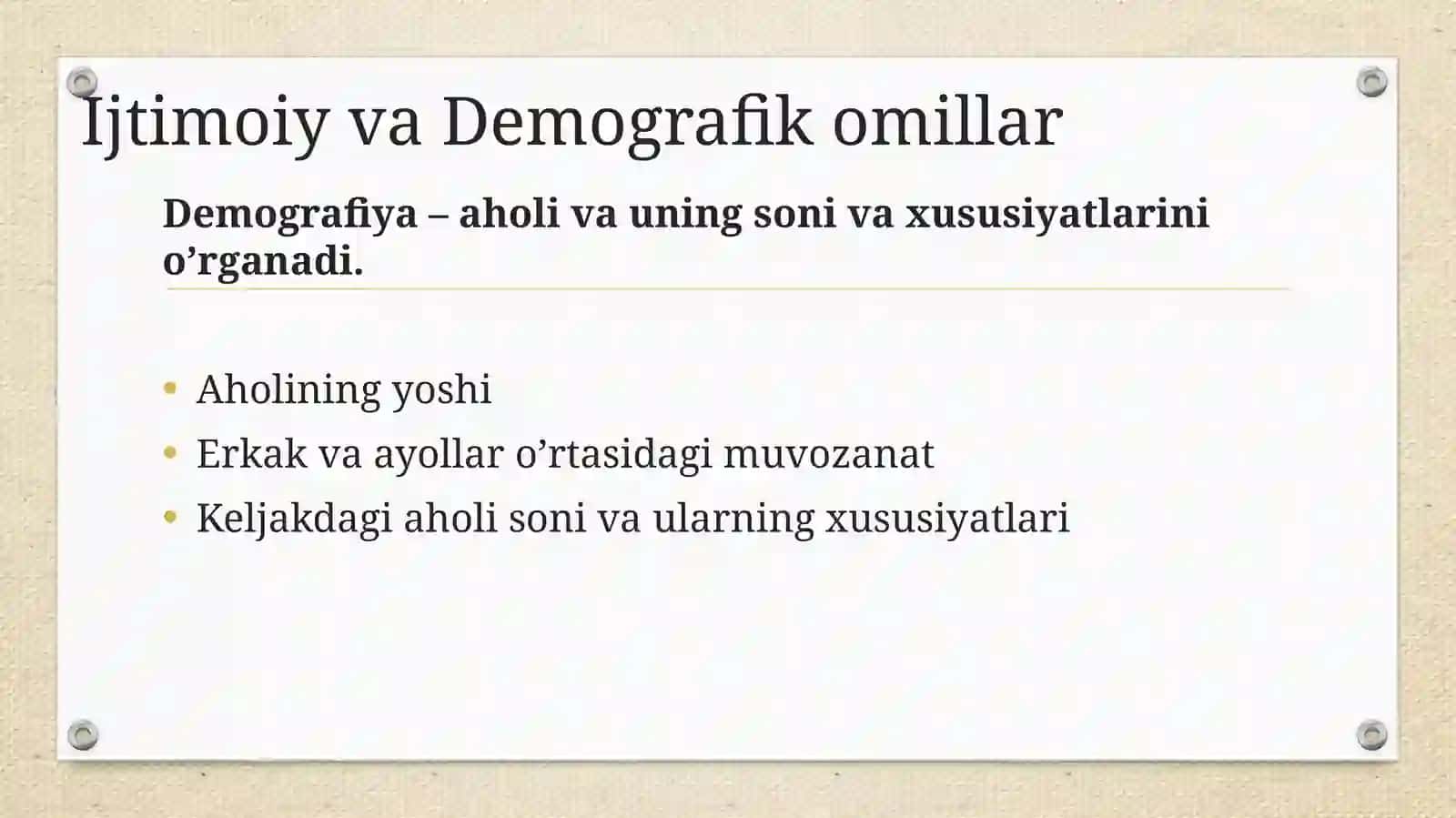 Tashkilot muhiti 3