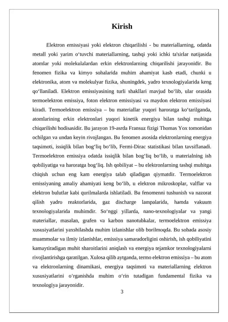 Termoelektron emissiya 3