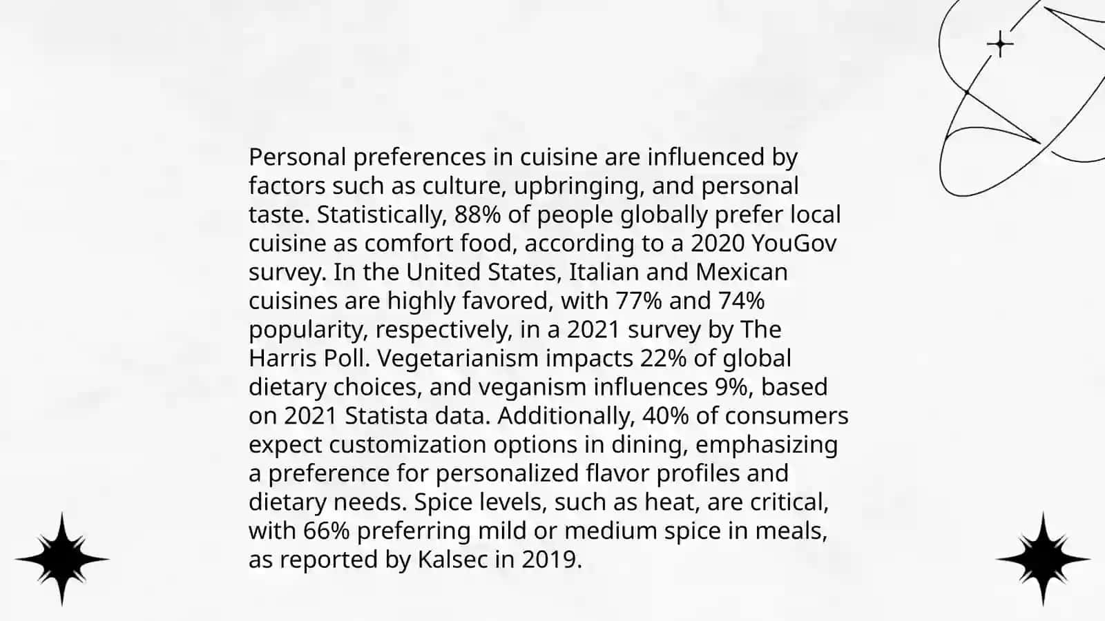 Personal Preferences in Cuisine 3