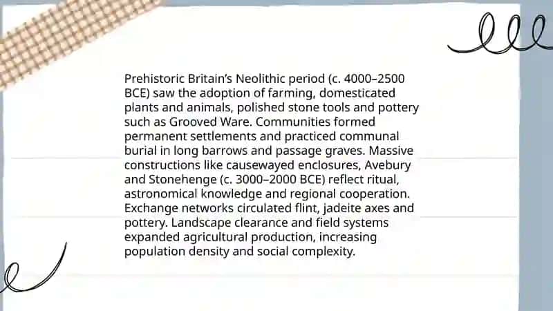 The history of Great Britain 3
