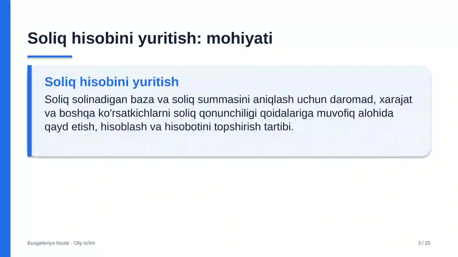 Elektron tijoratda soliq hisobini yuritish 3