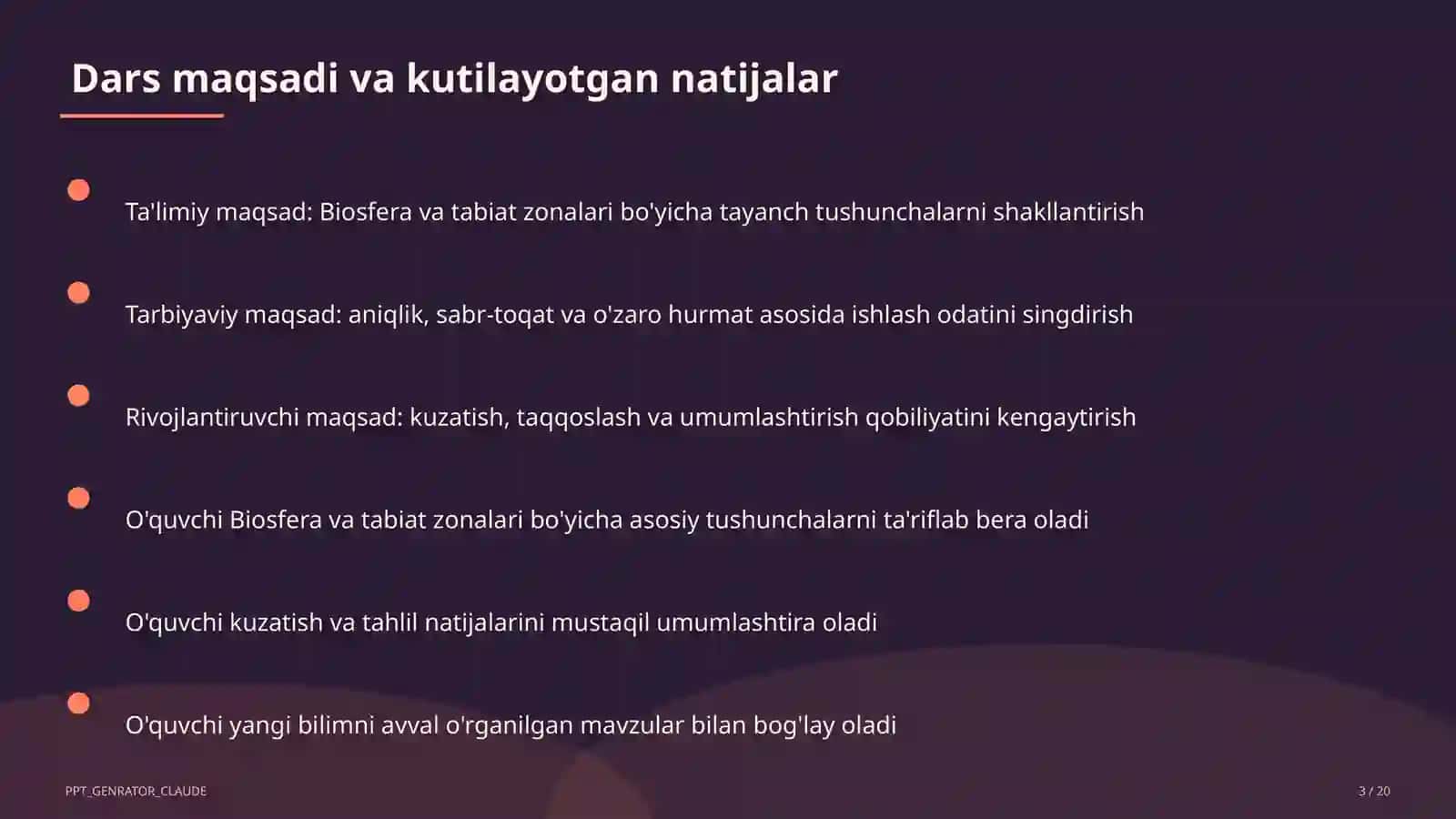 Biosfera va tabiat zonalari (6-sinf) 3