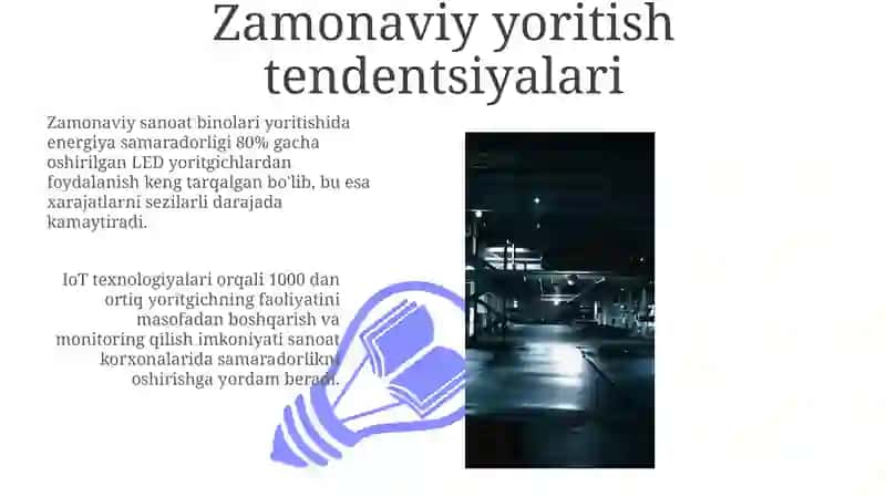 Sanoat Korxonalari Yoritishini Oshirish 3