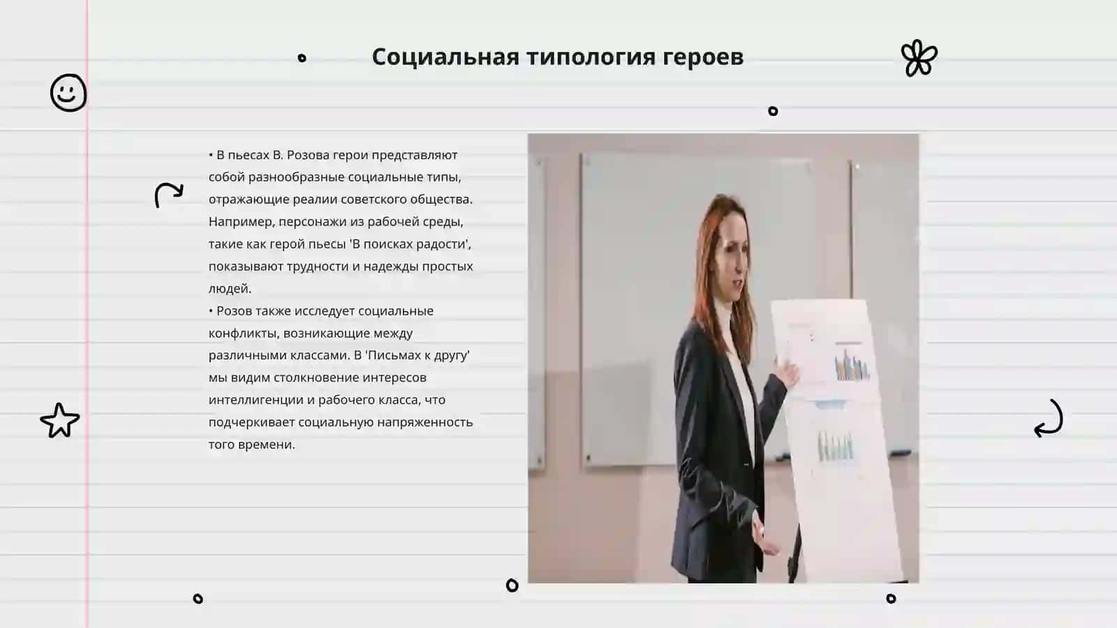 Типология героев пьес В.Розова 3