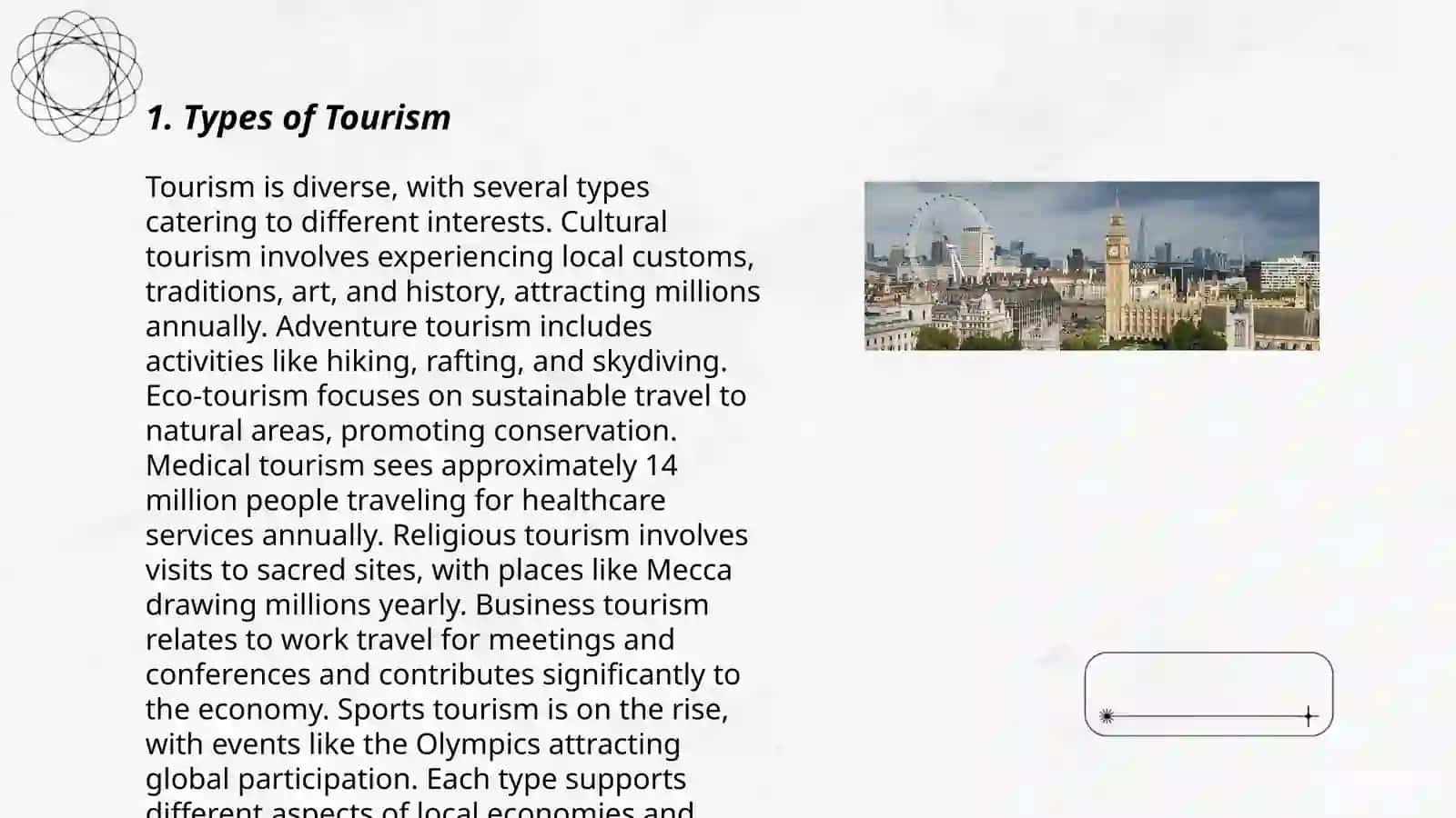 Travelling and tourism 3
