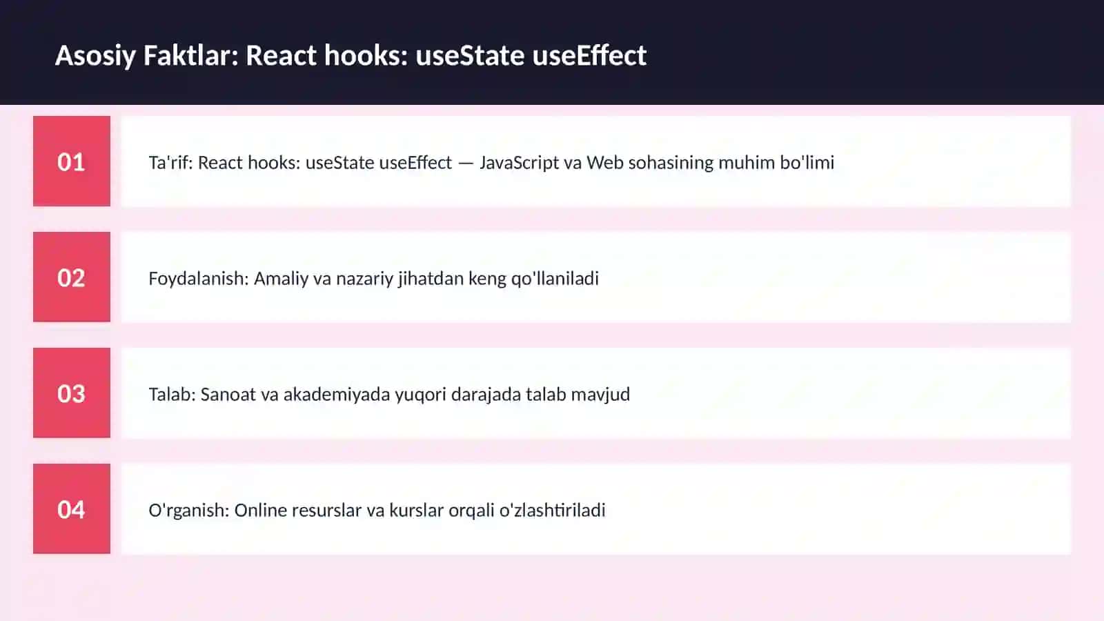 React hooks: useState useEffect 3