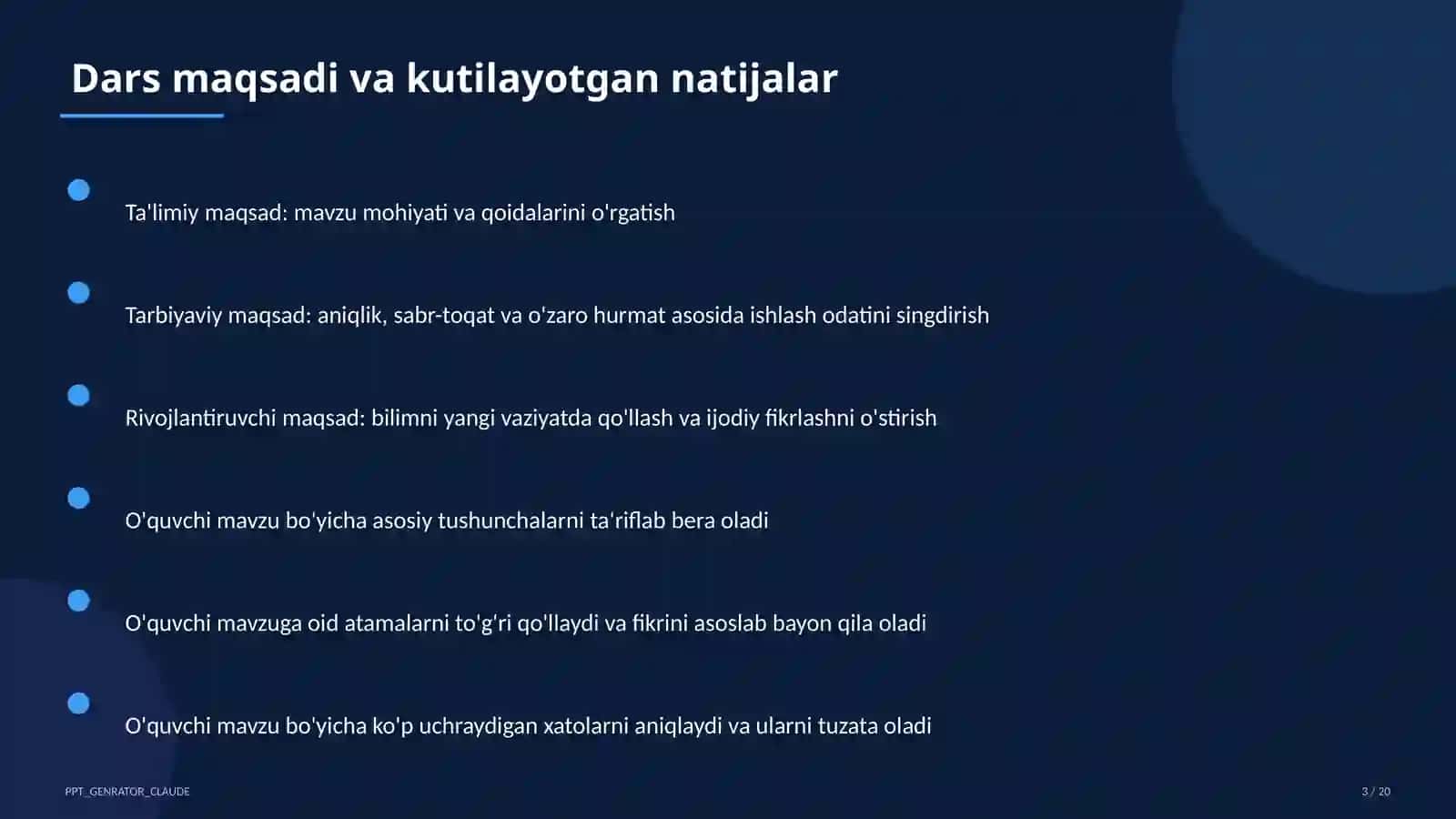 Countable and uncountable nouns (5-sinf) 3