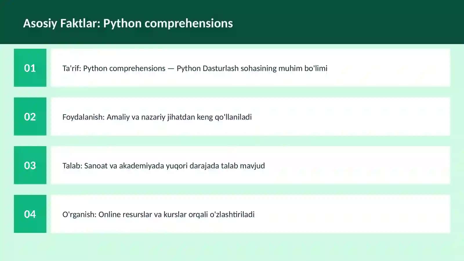 DASTURLASH | PYTHON DASTURLASH 3