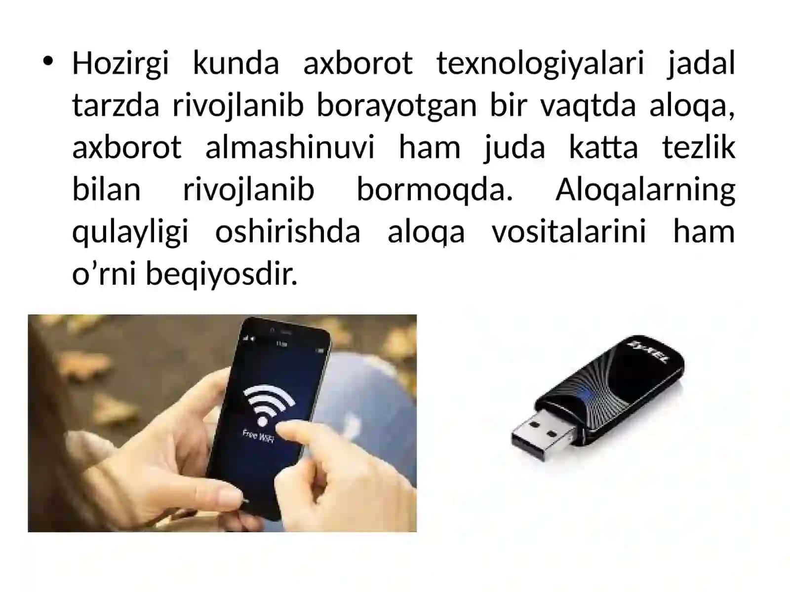 Simsiz tarmoqlar standartlari 3