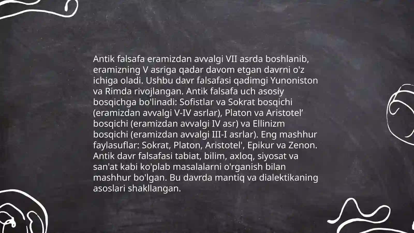 Gʻarb falsafasi 3