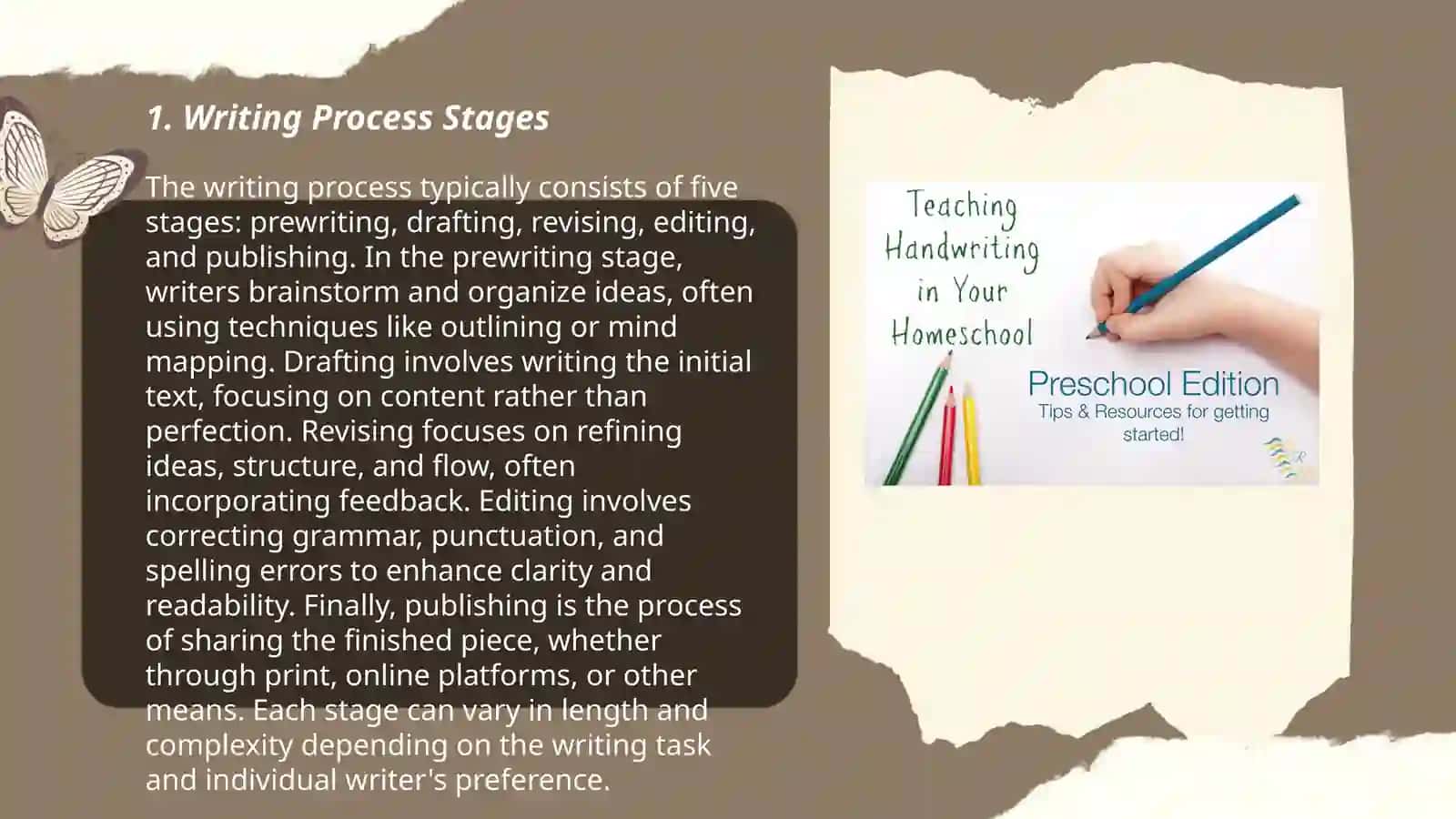 Writing Process Stages 3