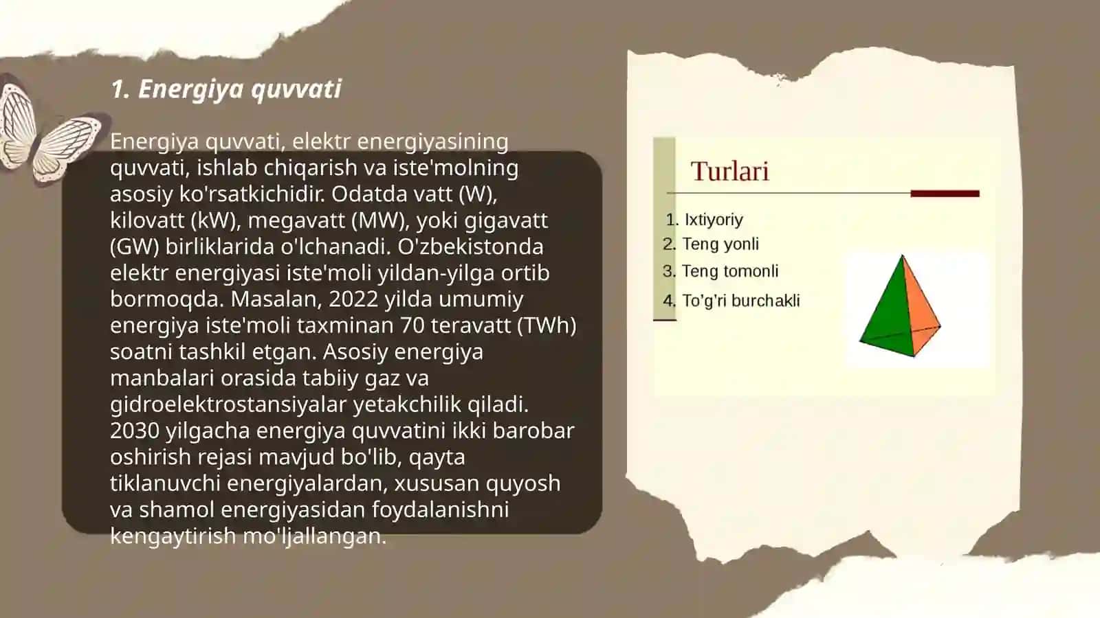 Teng quvvatli toʻplamlar 3