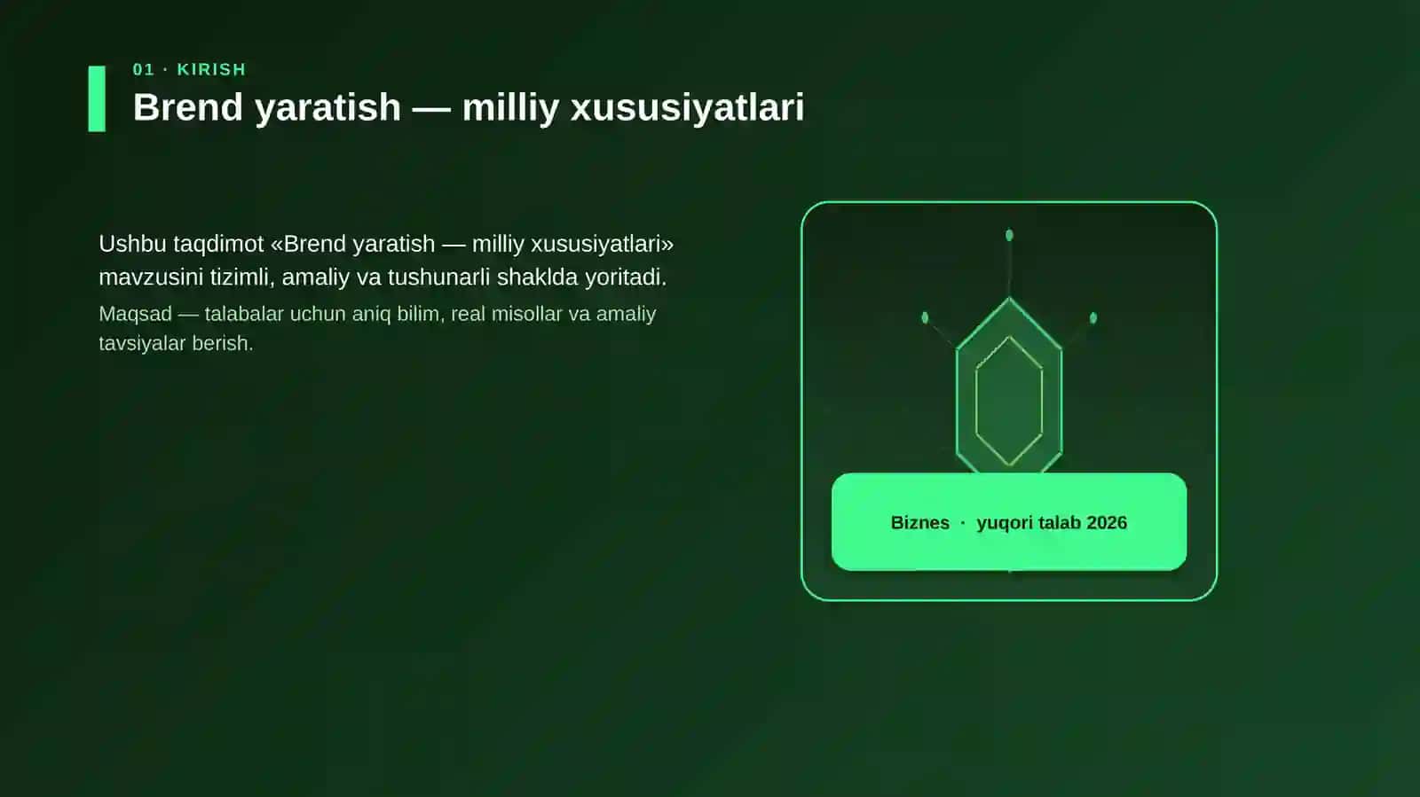 Brend yaratish — milliy xususiyatlari 3