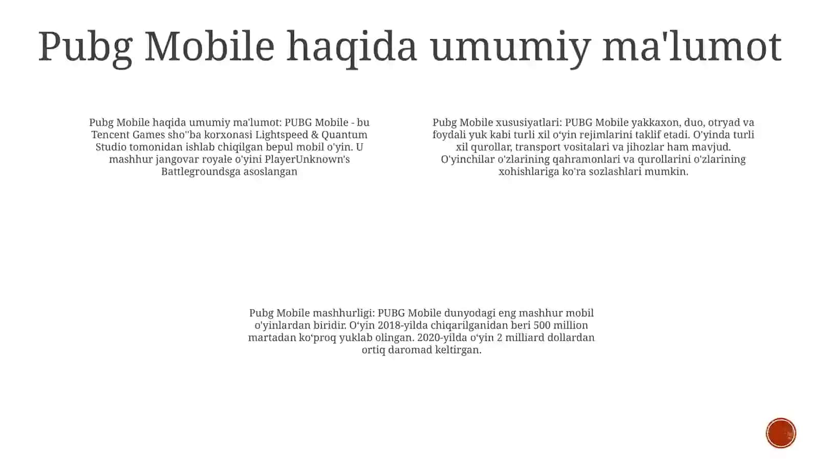 Pubg Mobile Haqida Ma'Lumot 3