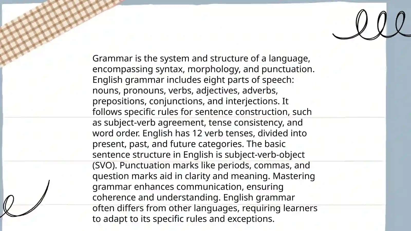 Grammar Revision by Akmal Egamberdiyev 3