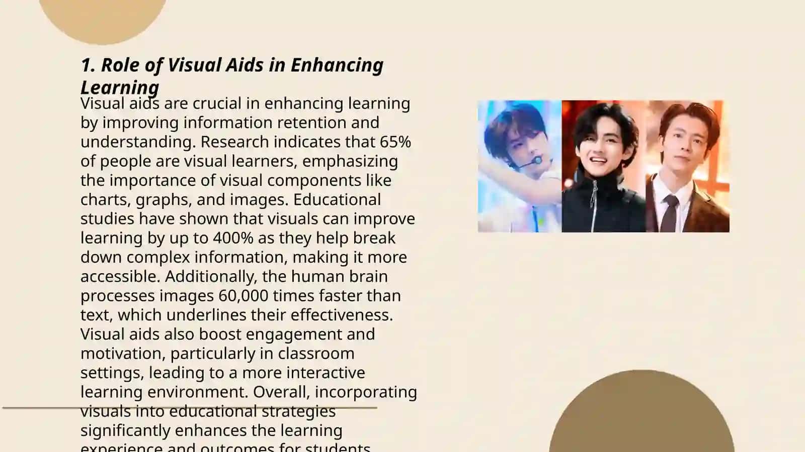 How to use visual materials in teaching process 3